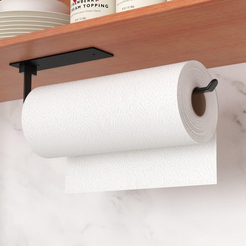 Black kitchen roll holder - roll,