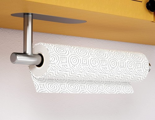 Kitchen roll holder self - roll,
