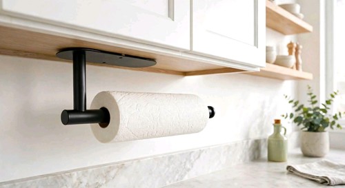 Black kitchen paper towel - paper,